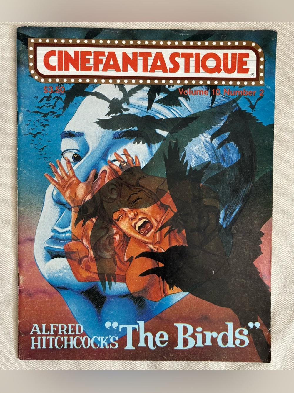 Cinefantastique Volume 10 No 2 Fall 1980 Magazine The Birds Hitchcock